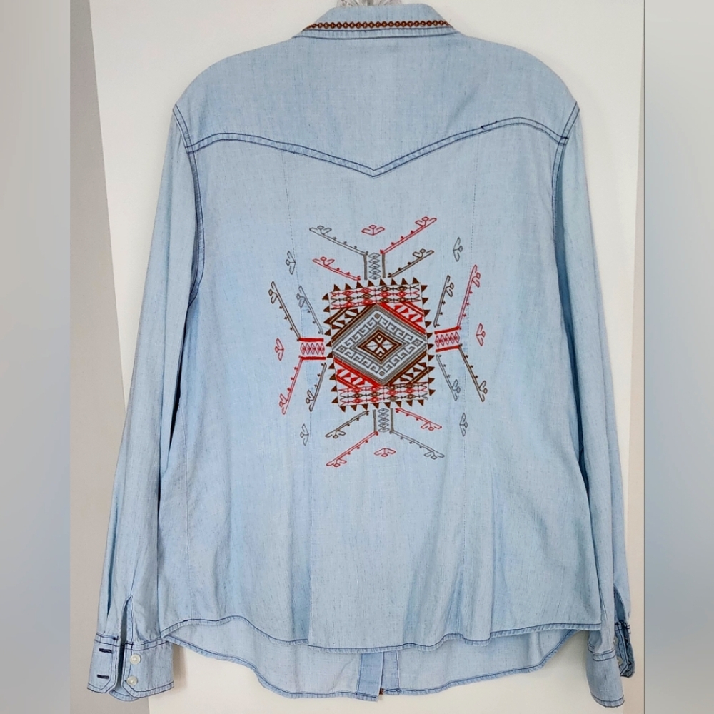Western Embroidered Shirt
